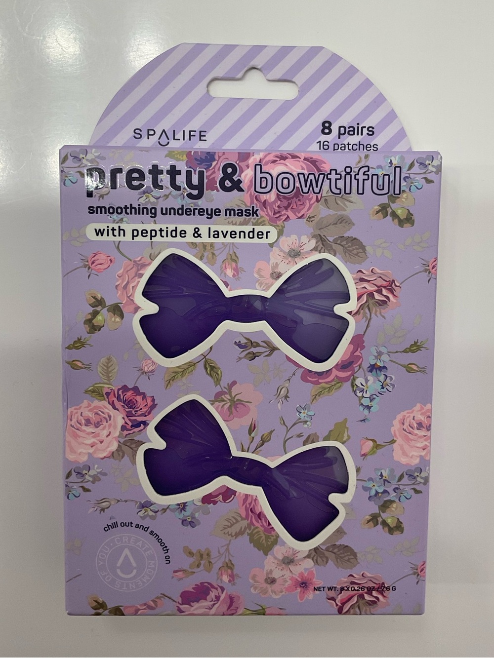 NIP 8 Paris Spalife Lavender Peptide Undereye Patches - Picture 2 of 3